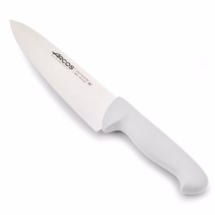 Arcos Cuchillo Cocinero color blanco Serie 2900 200 mm