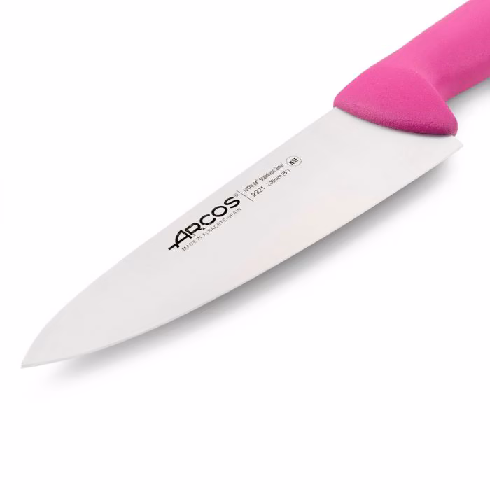 Arcos Cuchillo Cocinero Color Fucsia Serie 2900 200 Mm