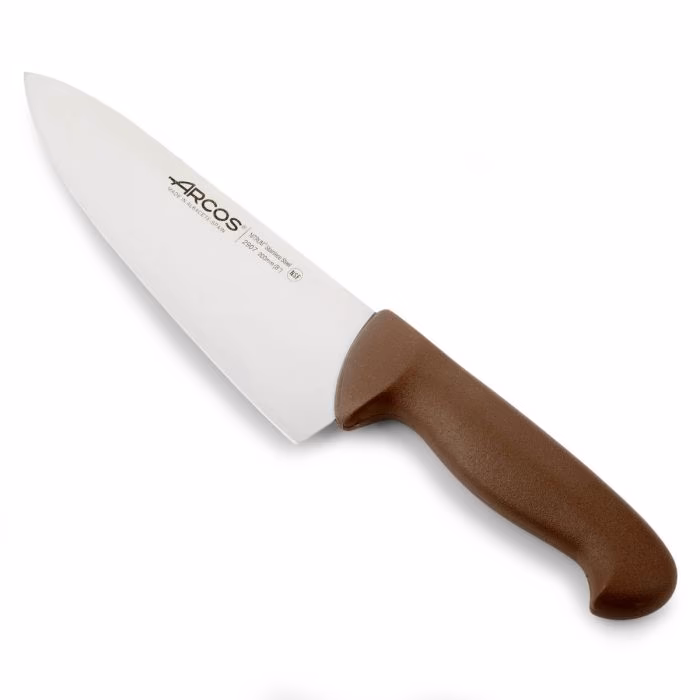 Arcos Cuchillo Cocinero color marrón Serie 2900 200 mm