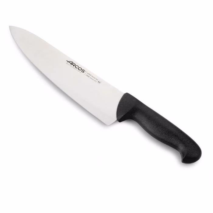 Arcos Cuchillo Cocinero color negro Serie 2900 250 mm