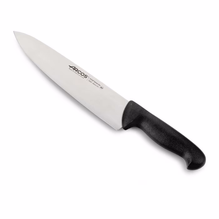 Arcos Cuchillo Cocinero color negro Serie 2900 250 mm