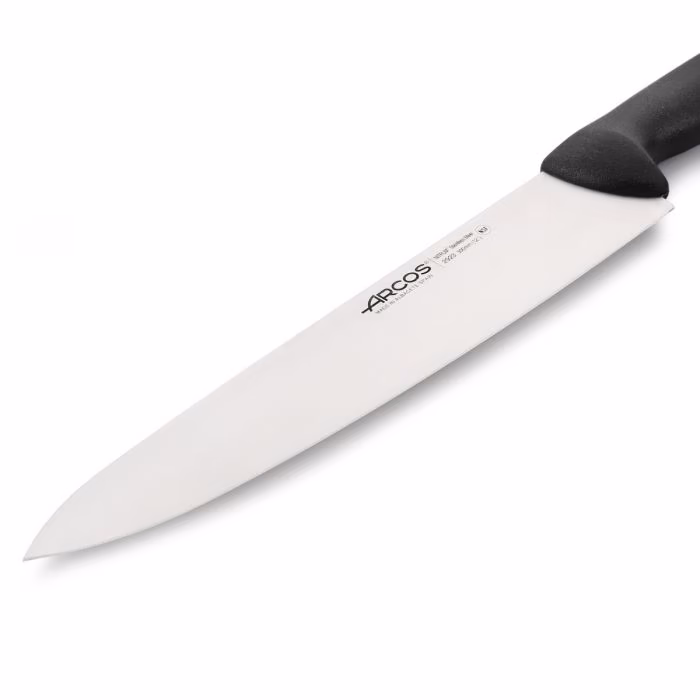 Arcos Cuchillo Cocinero Color Negro Serie 2900 300 Mm