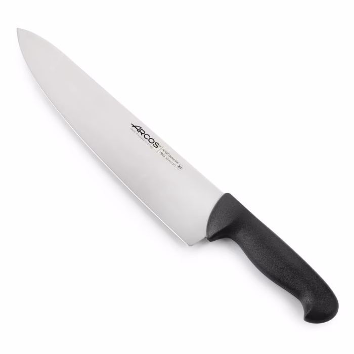 Arcos Cuchillo Cocinero color negro Serie 2900 300 mm