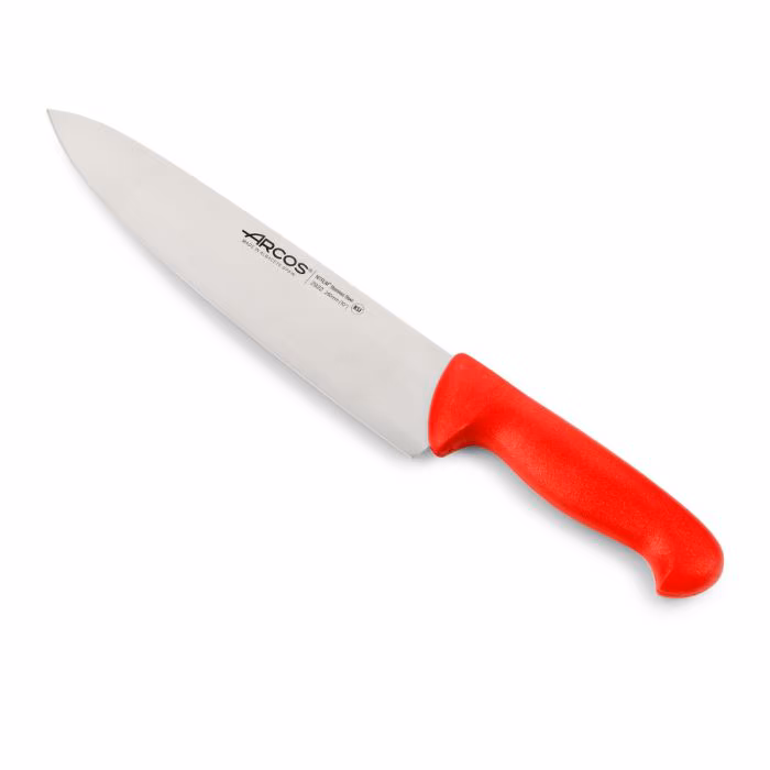 Arcos Cuchillo Cocinero color rojo Serie 2900 250 mm