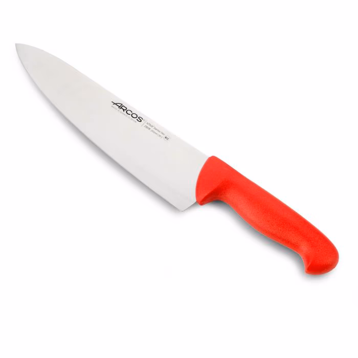 Arcos Cuchillo Cocinero color rojo Serie 2900 250 mm