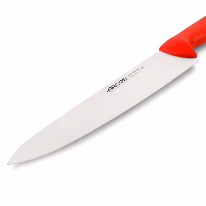 Arcos Cuchillo Cocinero Color Rojo Serie 2900 300 Mm