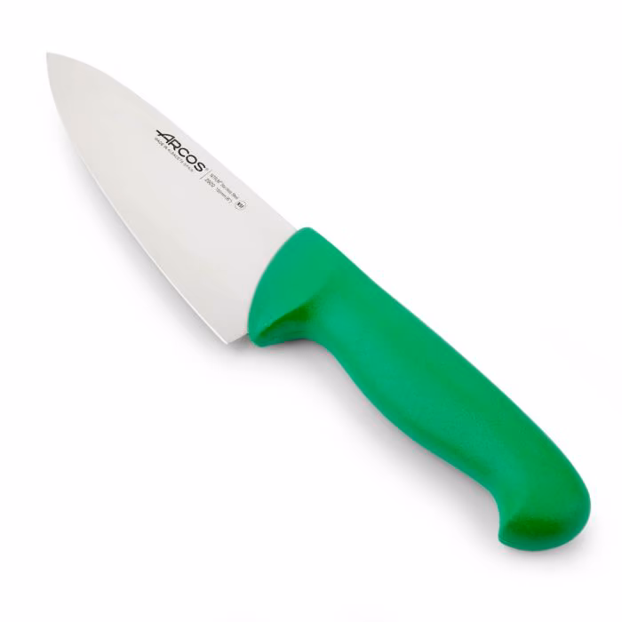 Arcos Cuchillo Cocinero color verde Serie 2900 150 mm