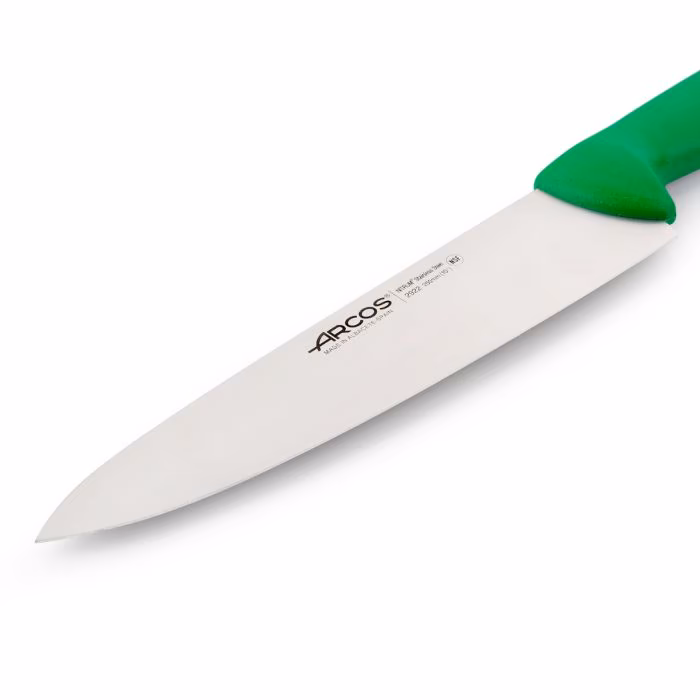 Arcos Cuchillo Cocinero Color Verde Serie 2900 250 Mm