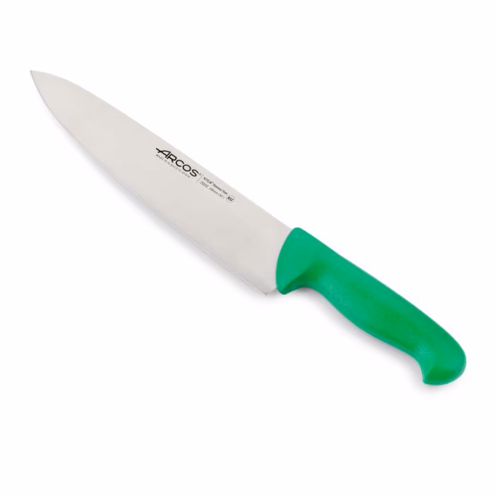 Arcos Cuchillo Cocinero color verde Serie 2900 250 mm