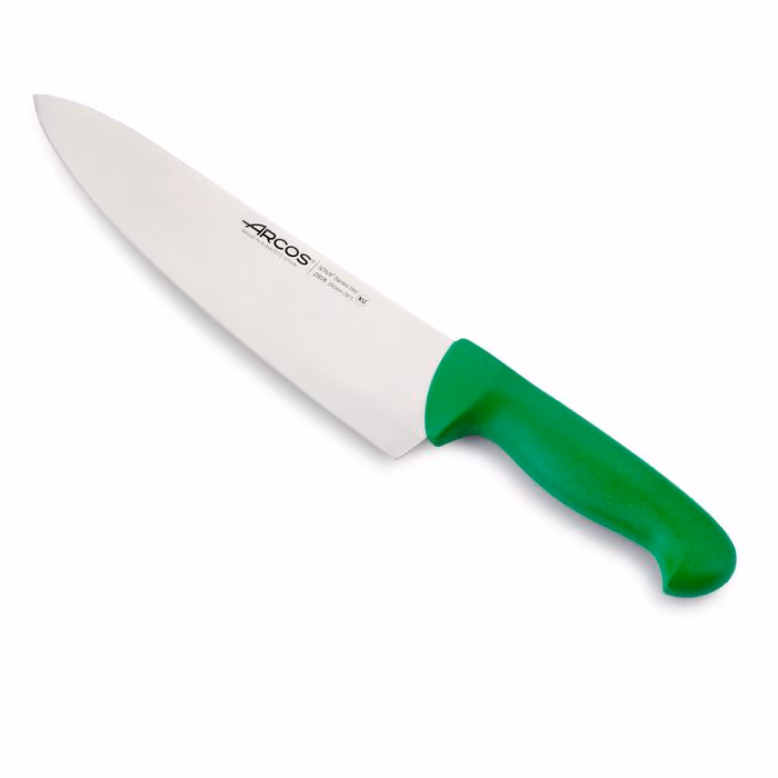Arcos Cuchillo Cocinero color verde Serie 2900 250 mm