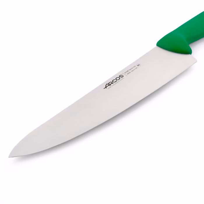 Arcos Cuchillo Cocinero Color Verde Serie 2900 300 Mm