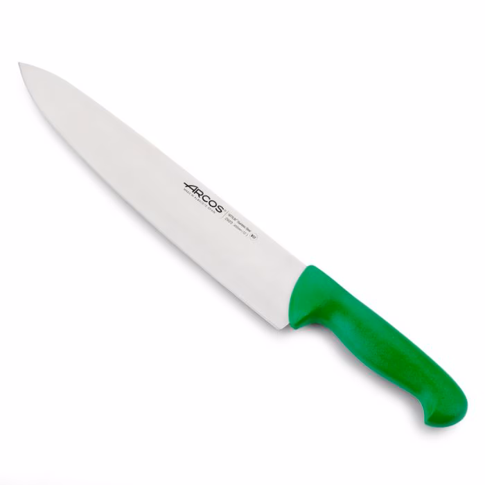 Arcos Cuchillo Cocinero color verde Serie 2900 300 mm