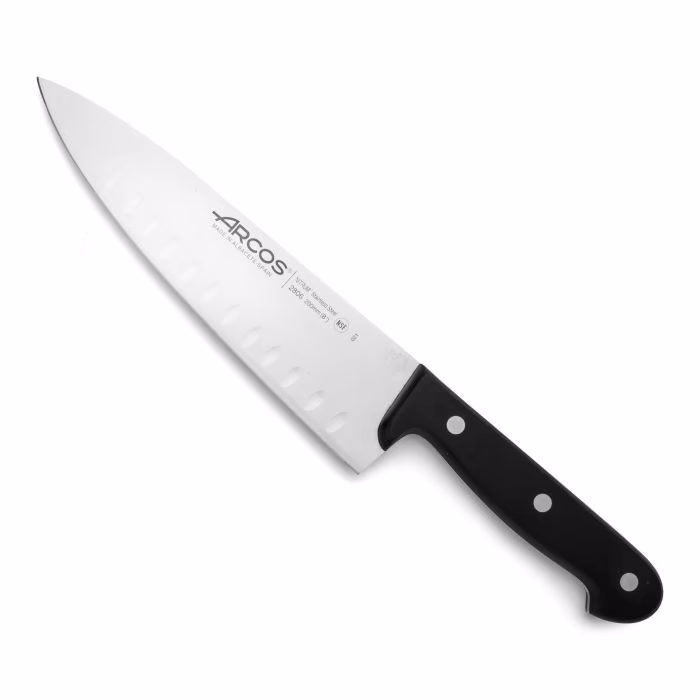 Arcos Cuchillo Cocinero Con Alveolos Serie Universal 200 mm