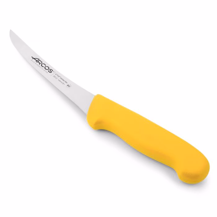 Arcos Cuchillo Deshuesador color amarillo Serie 2900 140 mm