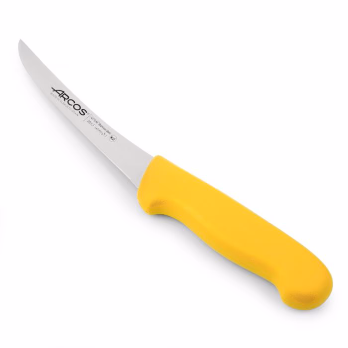 Arcos Cuchillo Deshuesador color amarillo Serie 2900 140 mm