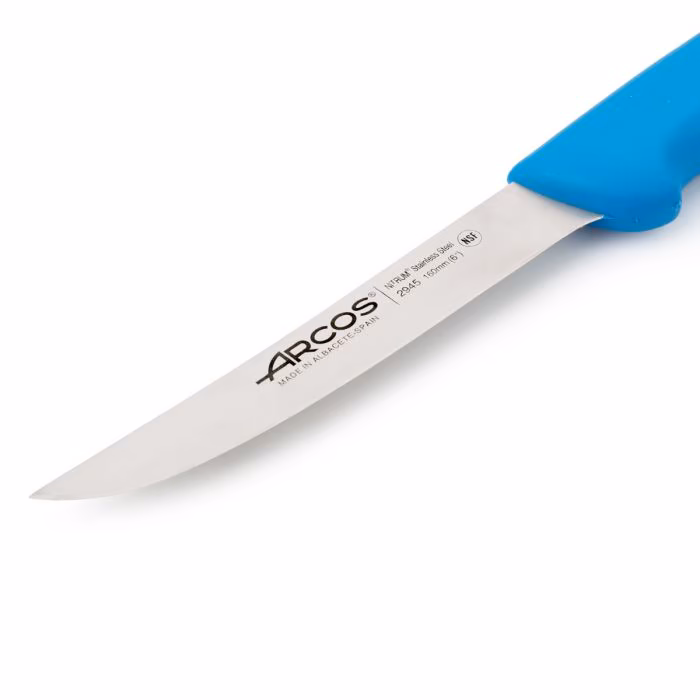 Arcos Cuchillo Deshuesador Color Azul Serie 2900 160 Mm