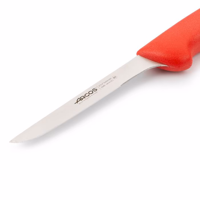 Arcos Cuchillo Deshuesador Color Rojo Serie 2900 140 Mm