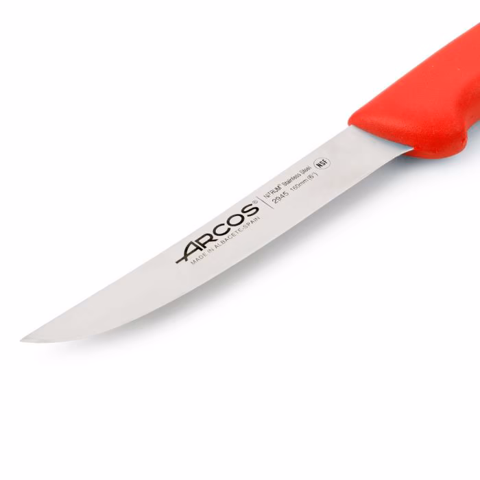 Arcos Cuchillo Deshuesador Color Rojo Serie 2900 160 Mm