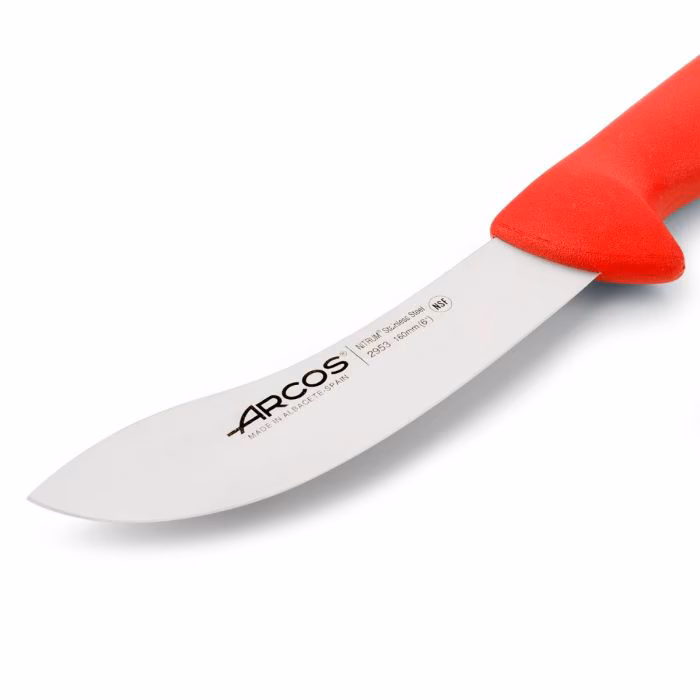 Arcos Cuchillo Despellejar Color Rojo Serie 2900 160 Mm