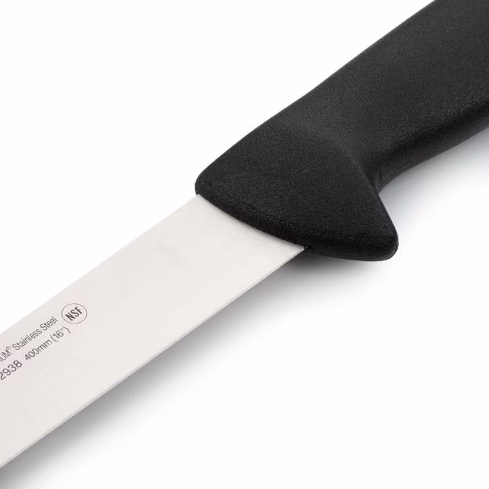 Arcos Cuchillo Fiambre Color Negro Serie 2900 400 Mm