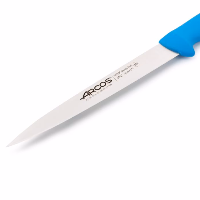 Arcos Cuchillo Fileteador Color Azul Serie 2900 190 Mm