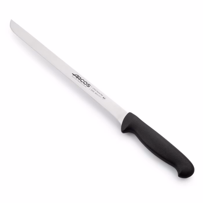 Arcos Cuchillo Jamonero Color Negro Serie 2900 280 mm