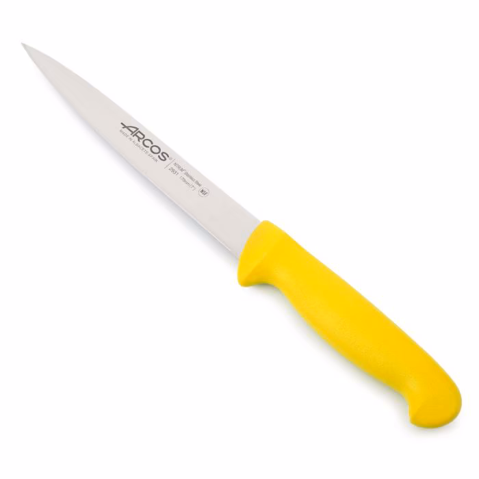 Arcos Cuchillo Lenguado color amarillo Serie 2900 170 mm