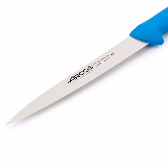 Arcos Cuchillo Lenguado Color Azul Serie 2900 170 Mm