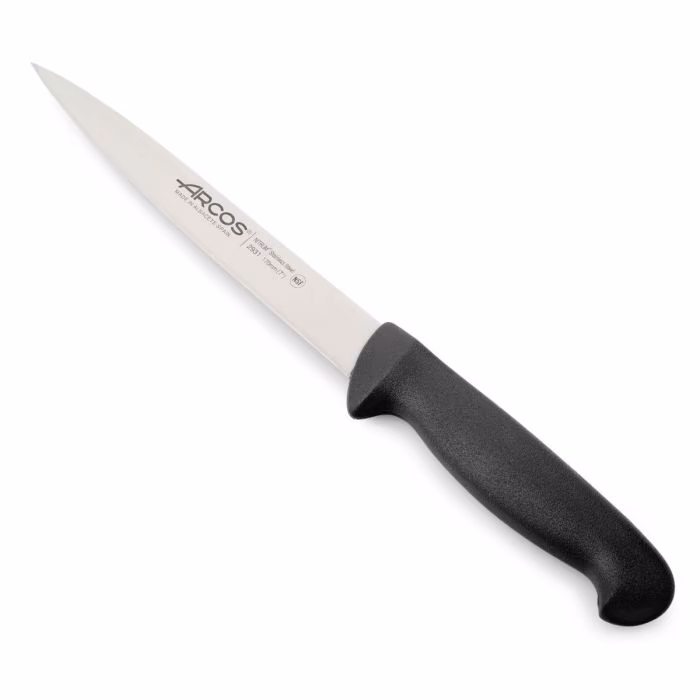 Arcos Cuchillo Lenguado Color Negro Serie 2900 170 mm