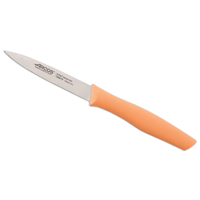 Arcos Cuchillo Mondador Color Coral Serie Nova 100 mm