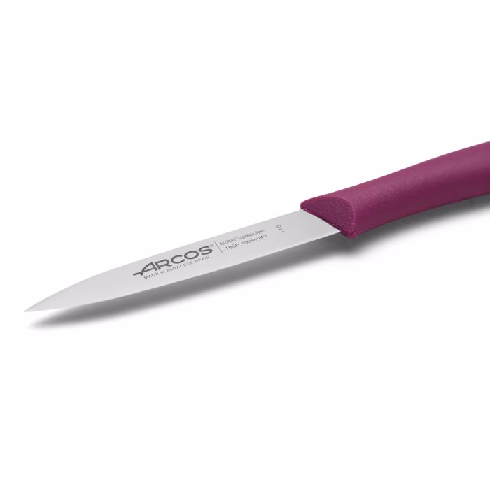 Arcos Cuchillo Mondador Color Fucsia Serie Nova 100 Mm