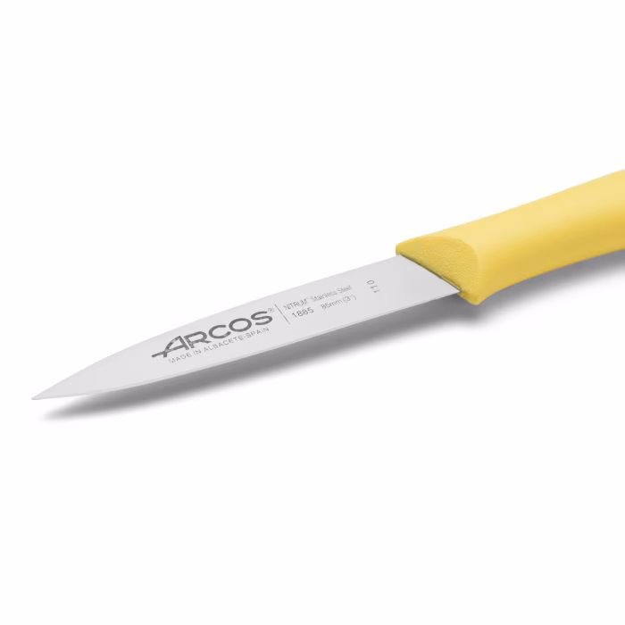 Arcos Cuchillo Mondador Color Limón Serie Nova 85 Mm