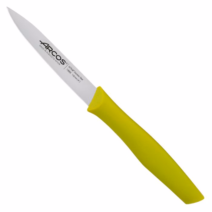 Arcos Cuchillo mondador Color Pistacho Serie Nova 100 mm