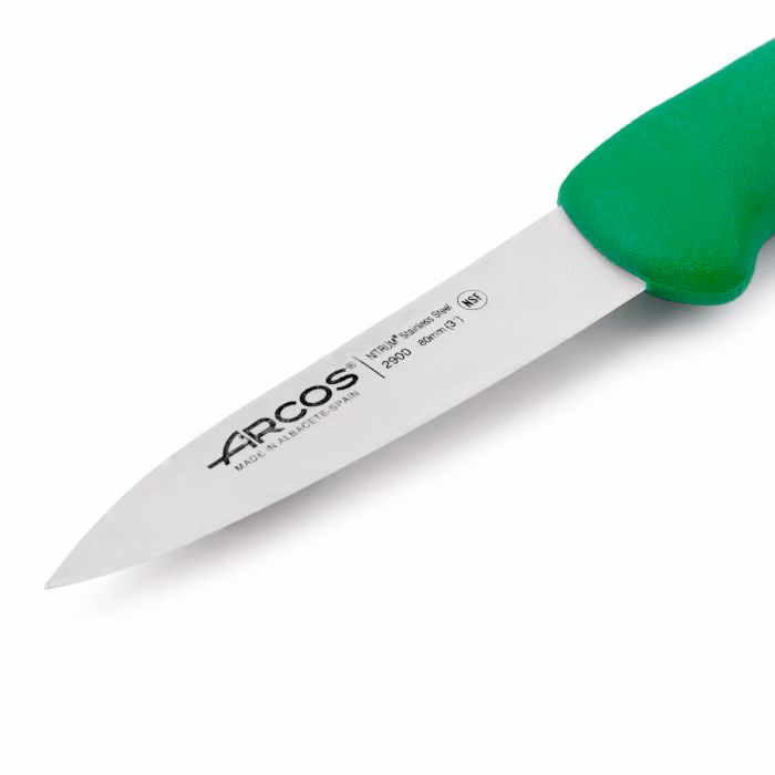 Arcos Cuchillo Mondador Color Verde Serie 2900 80 Mm