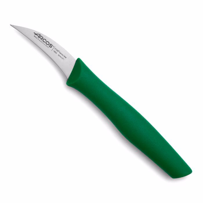 Arcos Cuchillo mondador Color Verde Serie Nova 60 mm