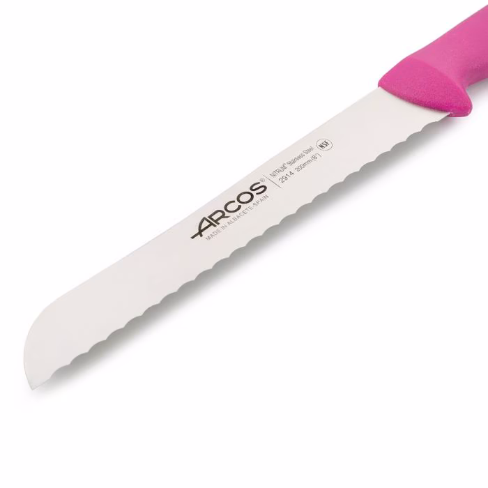Arcos Cuchillo Panero Color Fucsia Serie 2900 200 Mm