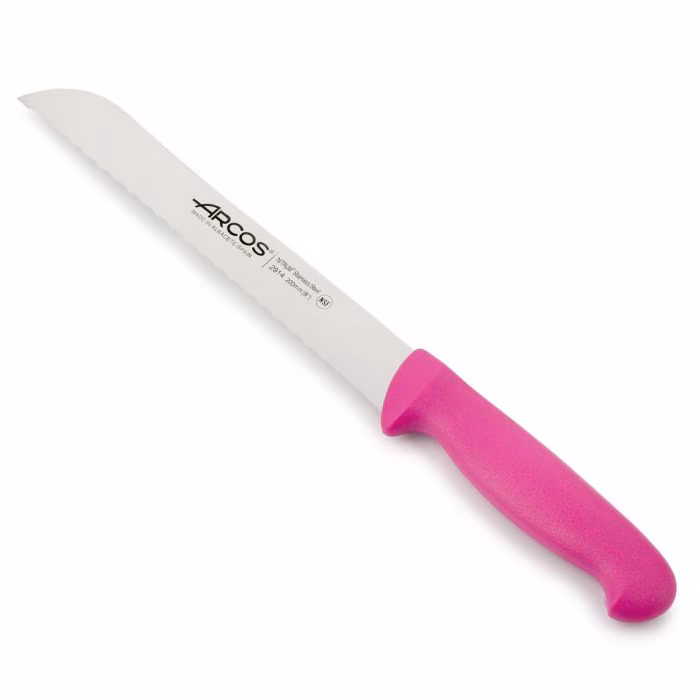 Arcos Cuchillo Panero color fucsia Serie 2900 200 mm