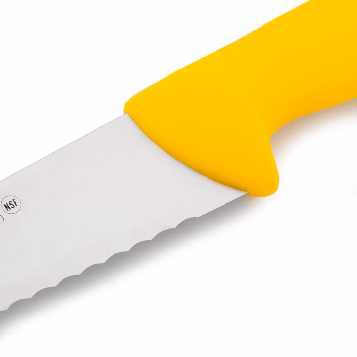 Arcos Cuchillo Pastelero Color Amarillo Serie 2900 250 Mm