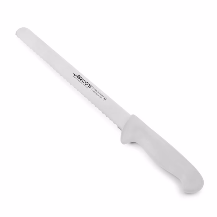 Arcos Cuchillo Pastelero Color Blanco Serie 2900 250 mm
