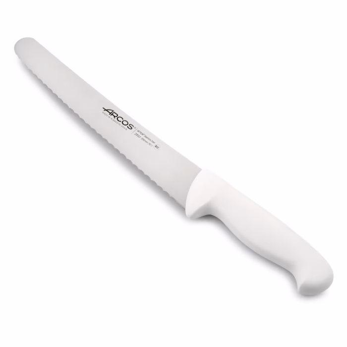 Arcos Cuchillo Pastelero color blanco Serie 2900 250 mm