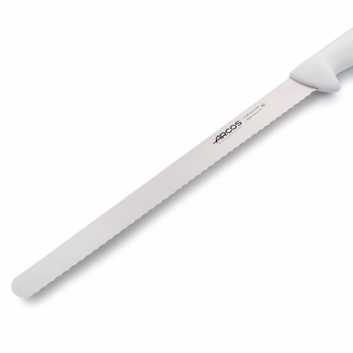 Arcos Cuchillo Pastelero Color Blanco Serie 2900 350 Mm
