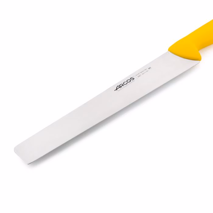 Arcos Cuchillo Salami Color Amarillo Serie 2900 300 Mm