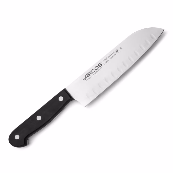 Arcos Cuchillo Santoku con Alveolos Serie Universal 170 mm