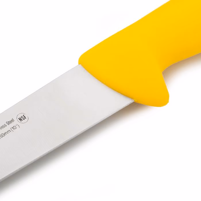 Arcos Cuchillo Trinchante Color Amarillo Serie 2900 250 Mm