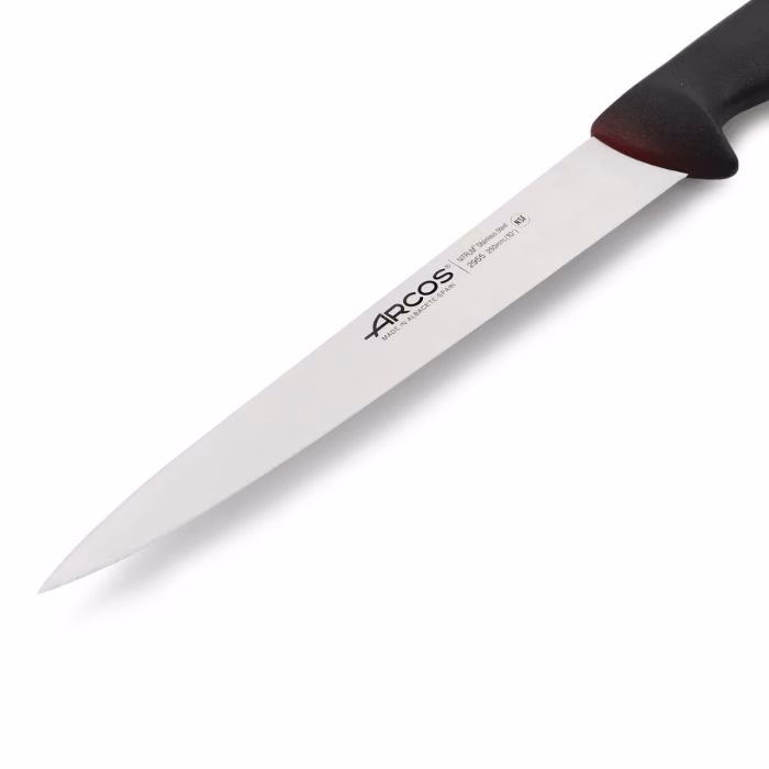 Arcos Cuchillo Trinchante Color Negro Serie 2900 250 Mm