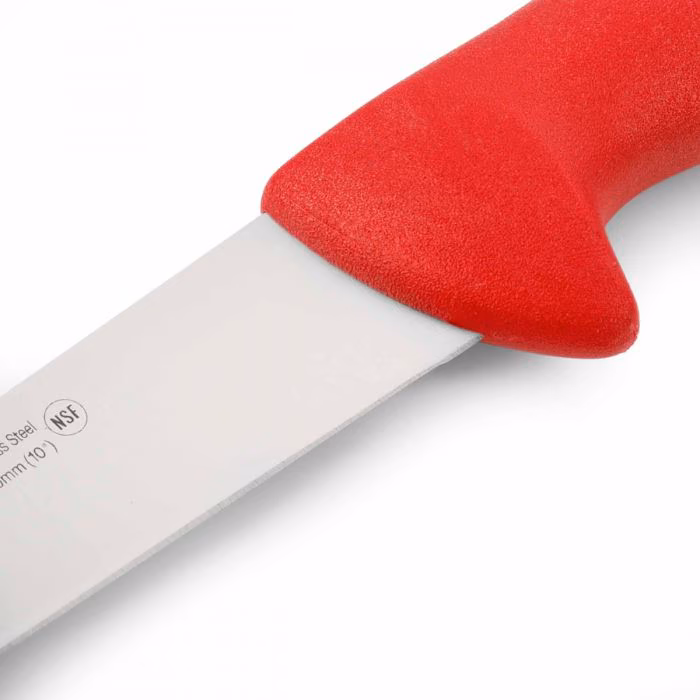 Arcos Cuchillo Trinchante Color Rojo Serie 2900 250 Mm