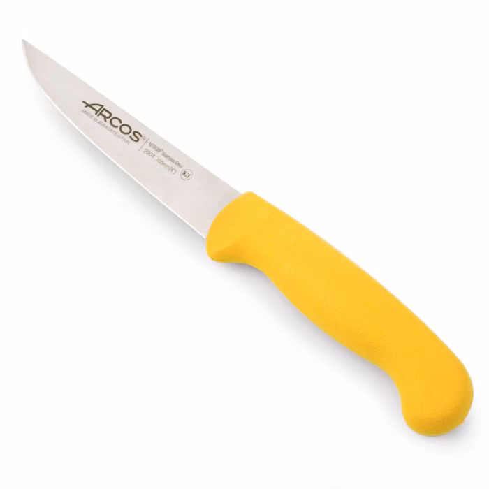 Arcos Cuchillo verduras color amarillo Serie 2900 100 mm