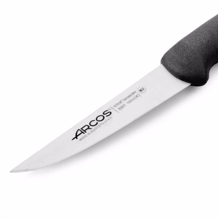 Arcos Cuchillo Verduras Color Negro Serie 2900 100 Mm