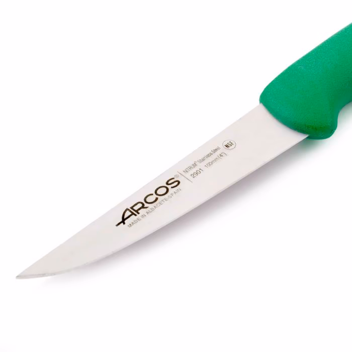 Arcos Cuchillo Verduras Color Verde Serie 2900 100 Mm