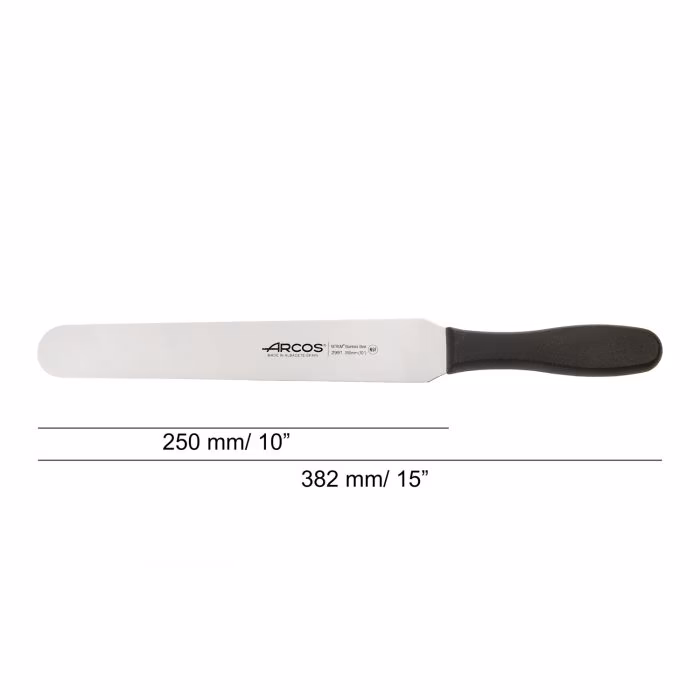 Arcos Espátula Pastelera Serie 2900 Color Negro 250 Mm